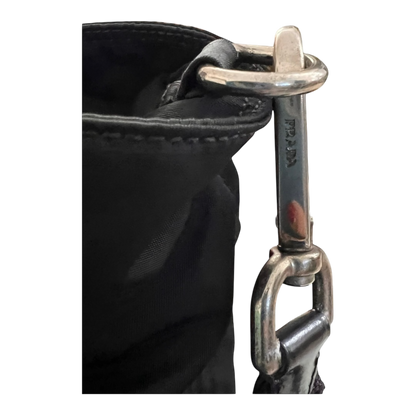 MCM Vintage Two-Way Bag Black Calfskin Leather