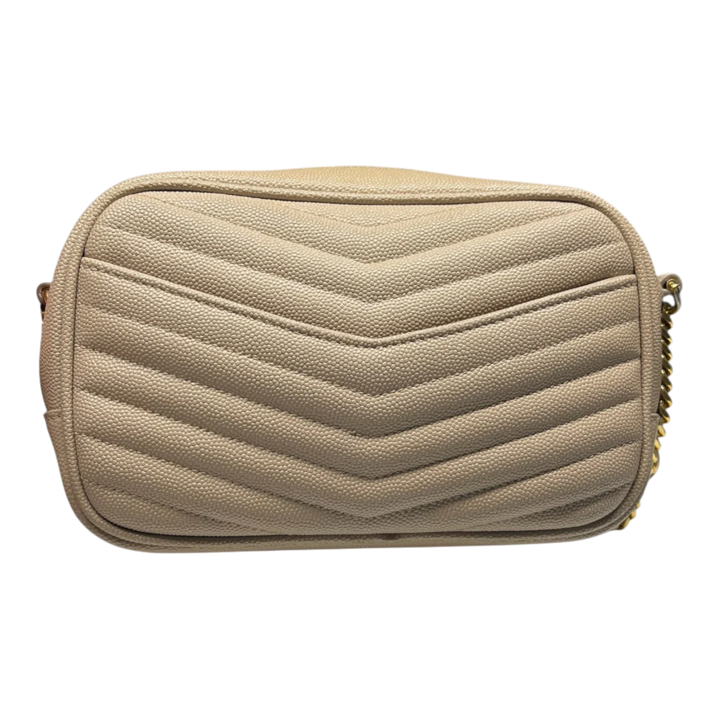 Saint Laurent Grain De Poudre Matelasse Monogram Mini Lou Camera Bag