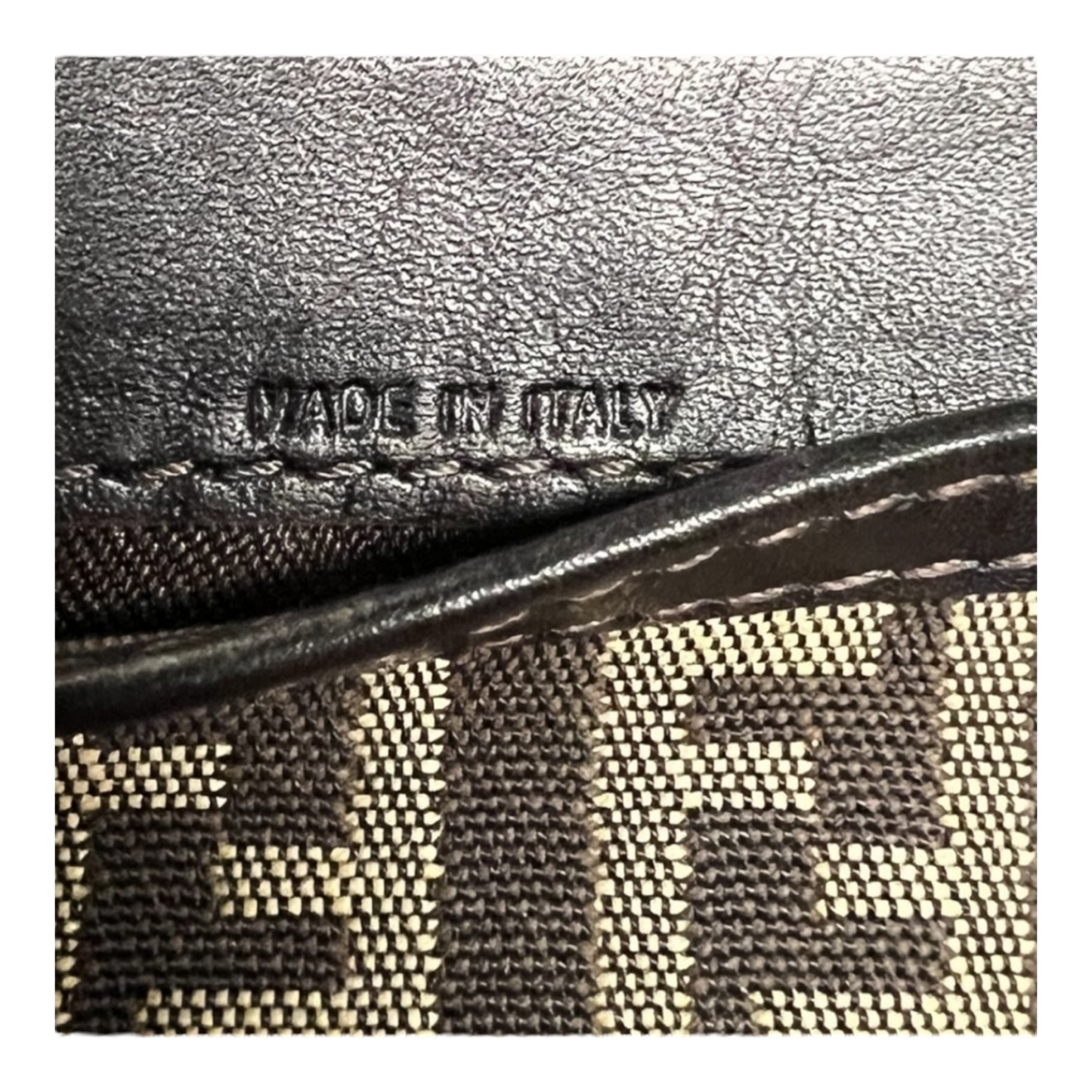 FENDI Vintage Monogram Card Case