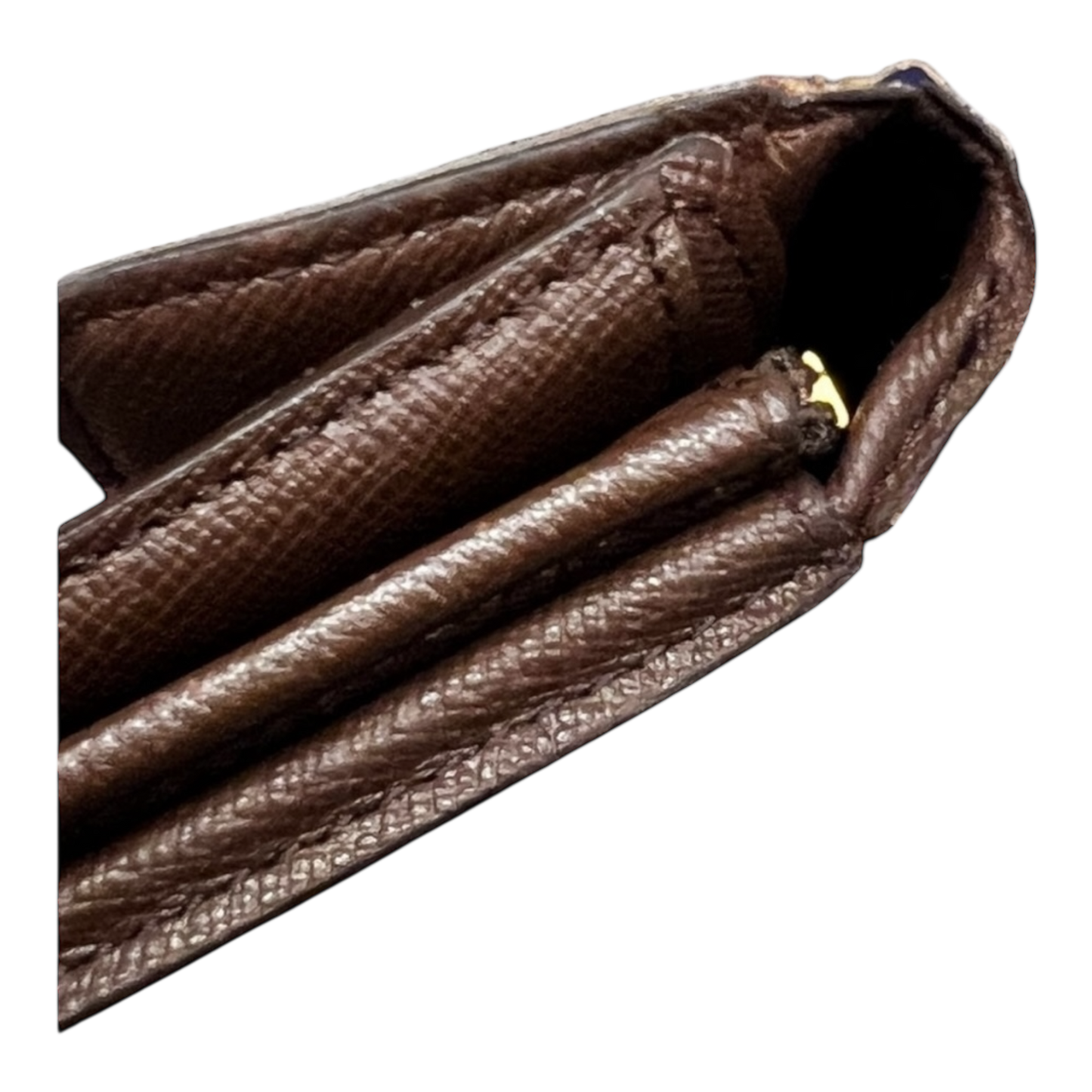 Louis Vuitton Vintage Damier Ebene Porte Monnaie Wallet