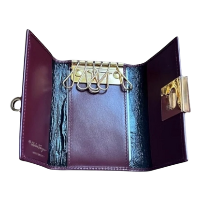 SALVATORE FERRAGAMO Gancini 6-Ring Key Case