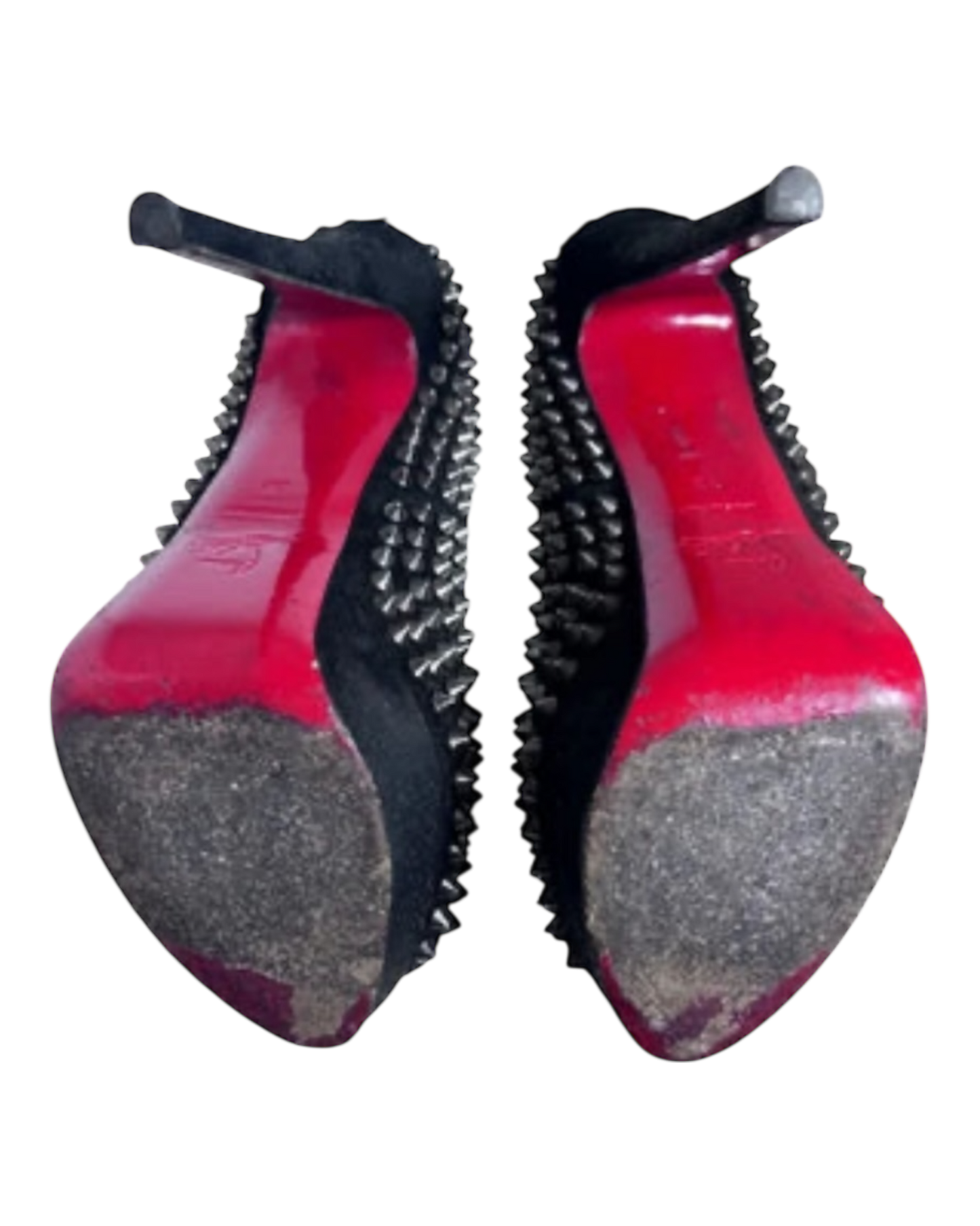 Christian Louboutin Lady Peep Stud Heels 38