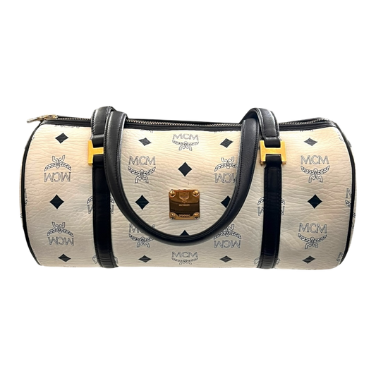MCM Vintage Barrel Bag
