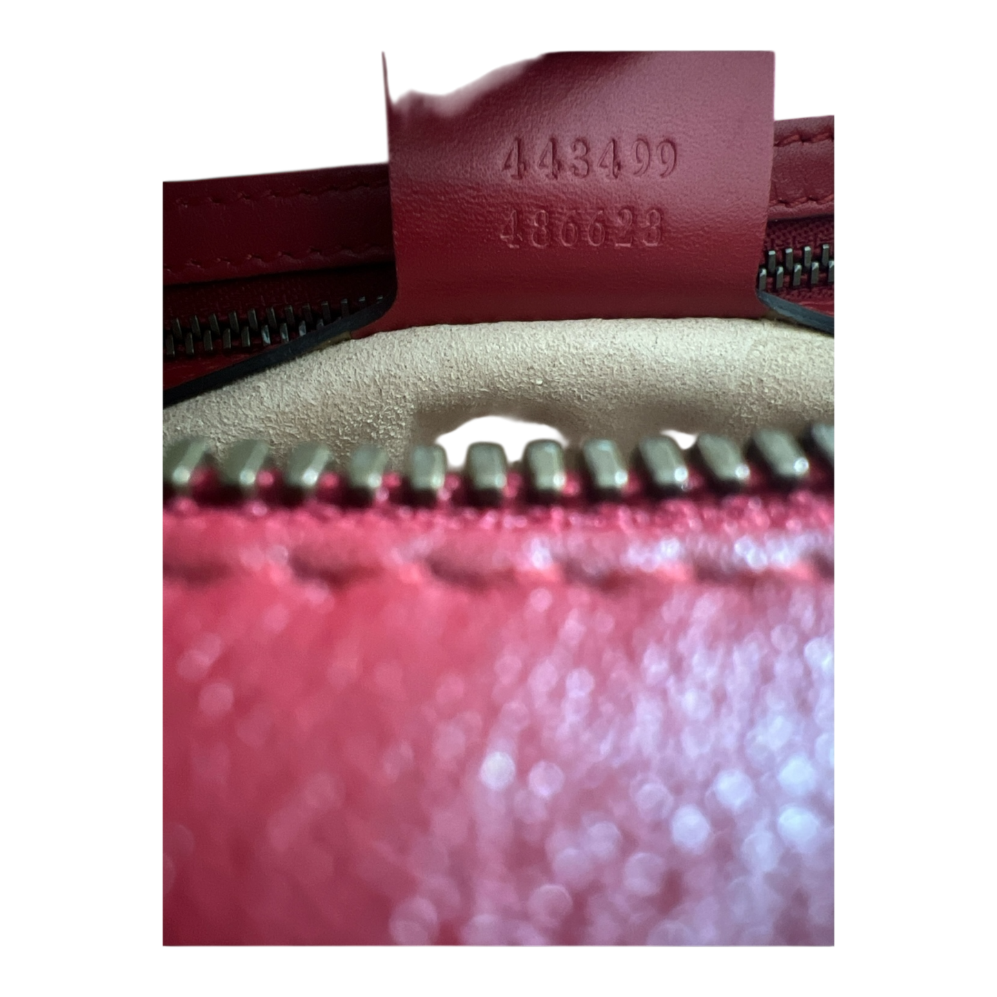 Gucci Marmont Medium Red Matelasse Red Crossbody Camera Bag Purse Chevron