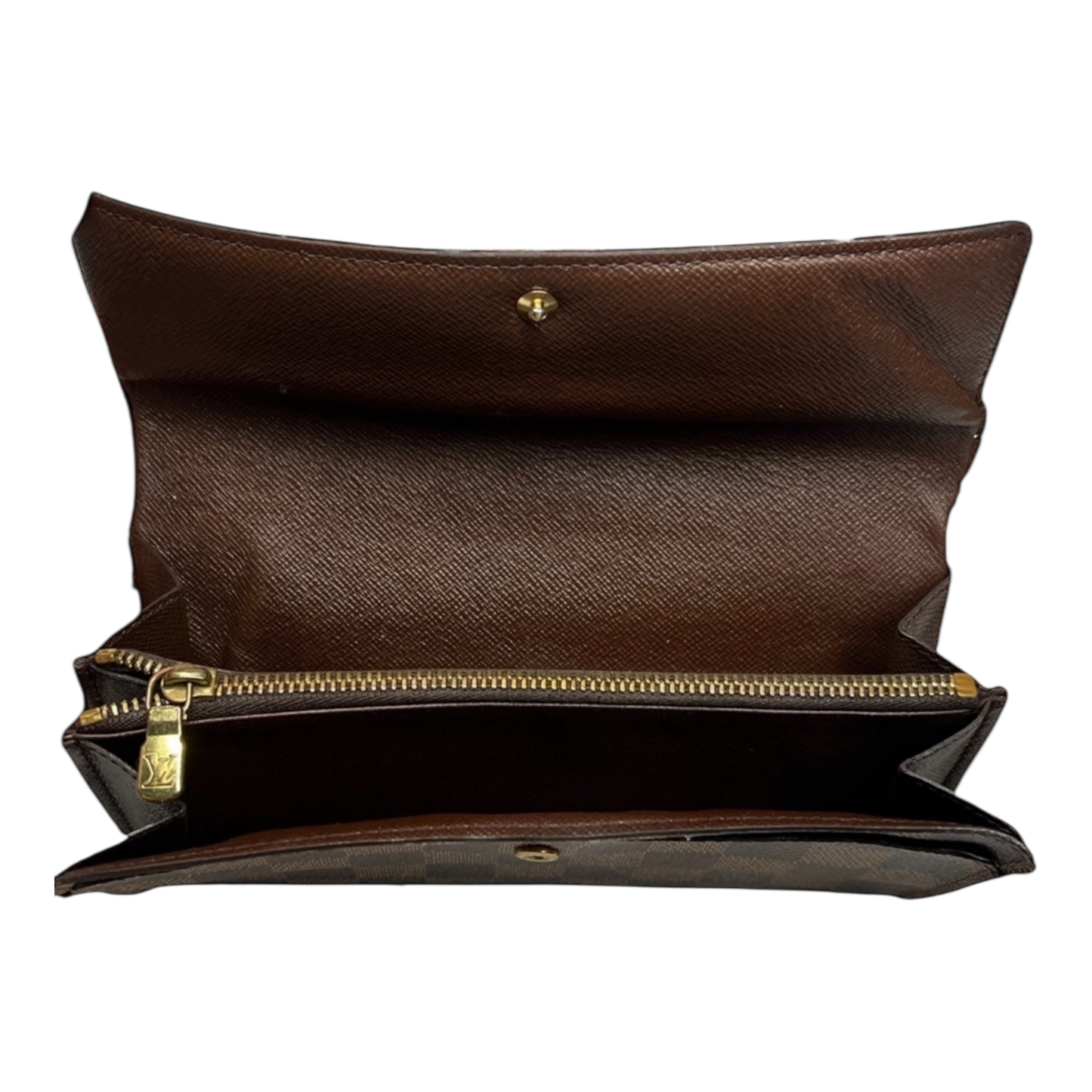 Louis Vuitton Vintage Damier Ebene Porte Monnaie Wallet