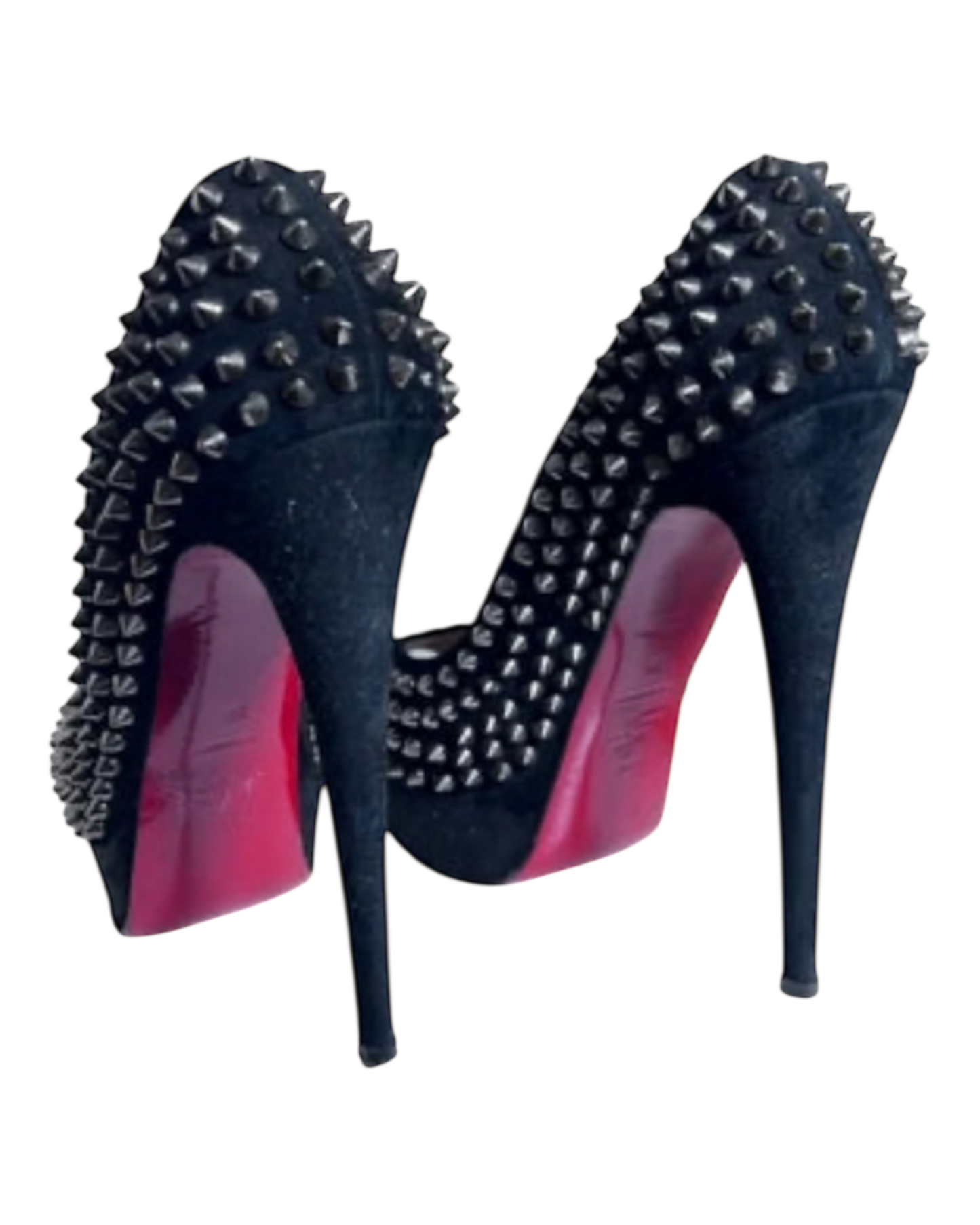 Christian Louboutin Lady Peep Stud Heels 38