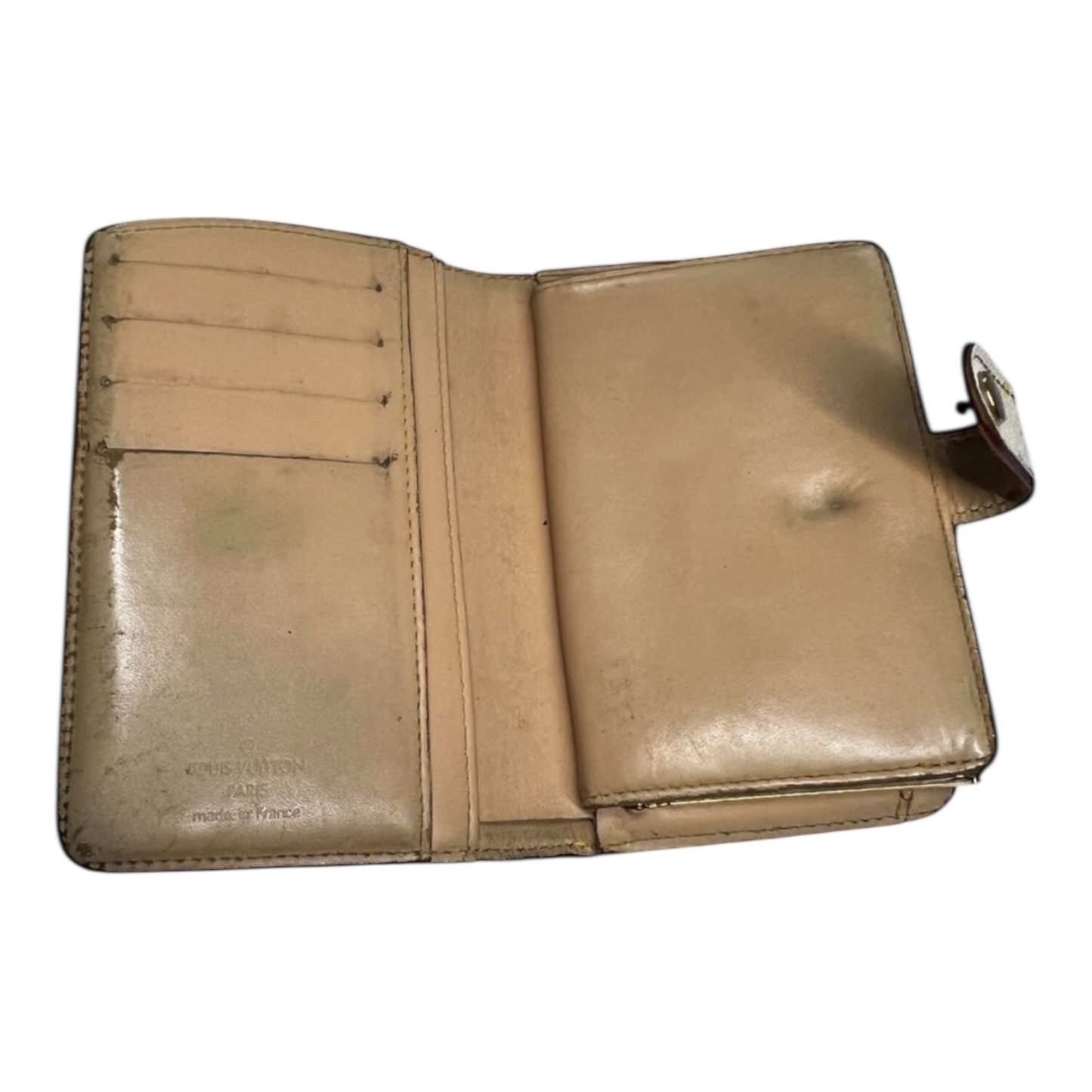 Louis Vuitton Vintage Murakami French Kisslock Wallet