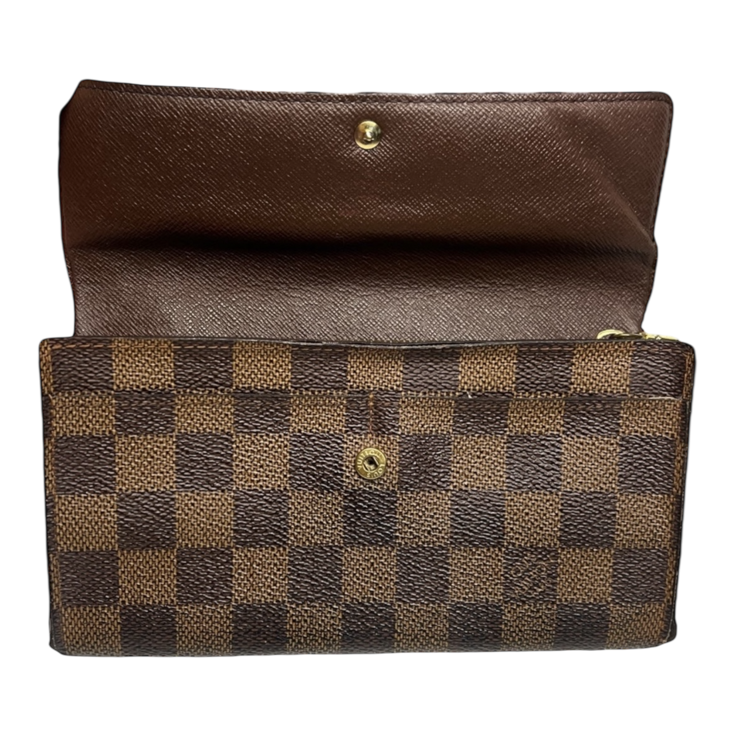 Louis Vuitton Vintage Damier Ebene Porte Monnaie Wallet