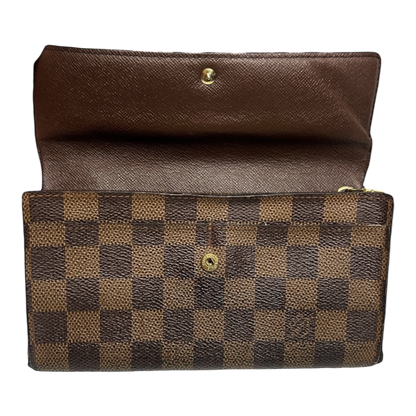 Louis Vuitton Vintage Damier Ebene Porte Monnaie Wallet