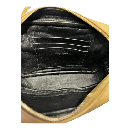 Saint Laurent Grain De Poudre Matelasse Monogram Mini Lou Camera Bag