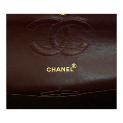 Chanel Vintage Classic Flap Black Lambskin Leather