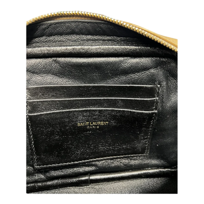 Saint Laurent Grain De Poudre Matelasse Monogram Mini Lou Camera Bag