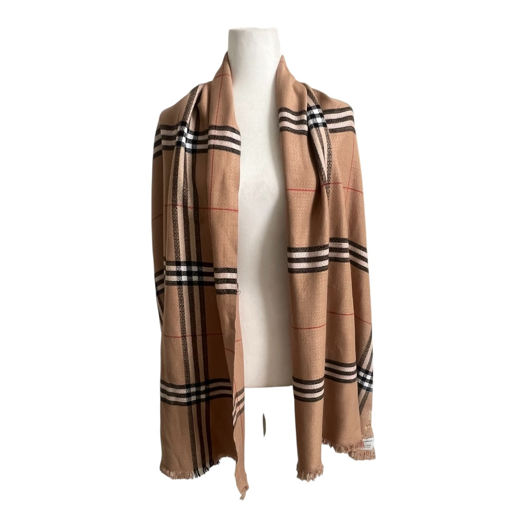 Burberry Brown Classic Cashmere Scarf