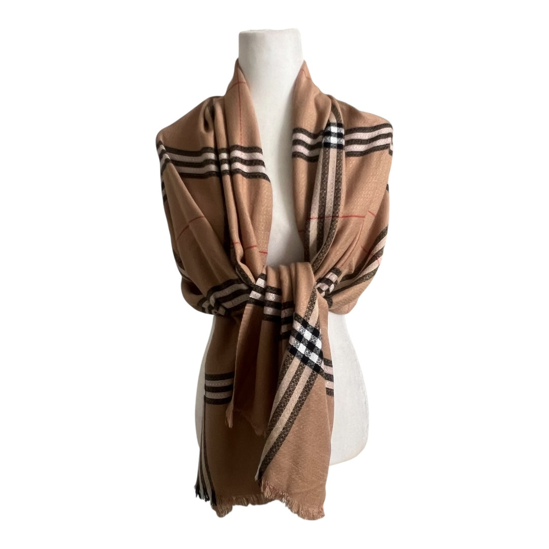 Burberry Brown Classic Cashmere Scarf