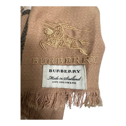 Burberry Brown Classic Cashmere Scarf