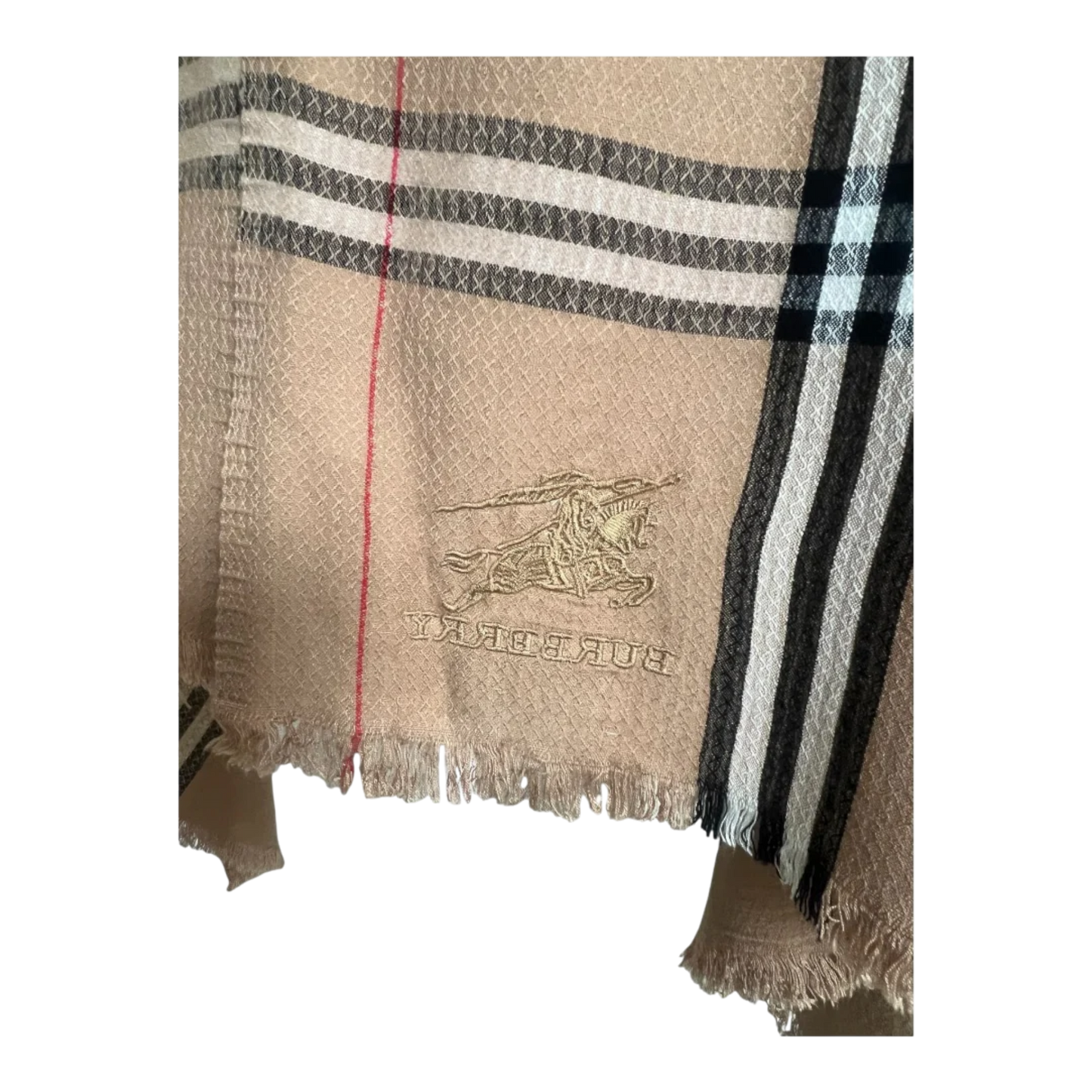 Burberry Brown Classic Cashmere Scarf