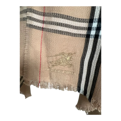 Burberry Brown Classic Cashmere Scarf