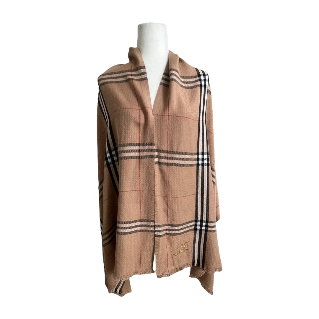 Burberry Brown Classic Cashmere Scarf