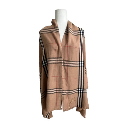 Burberry Brown Classic Cashmere Scarf