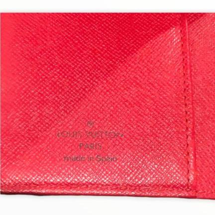 Louis Vuitton Red Agenda PM Epi Leather