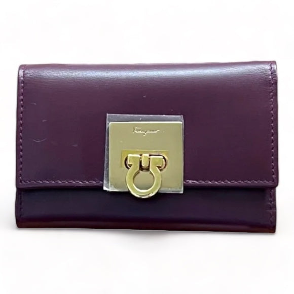 SALVATORE FERRAGAMO Gancini 6-Ring Key Case