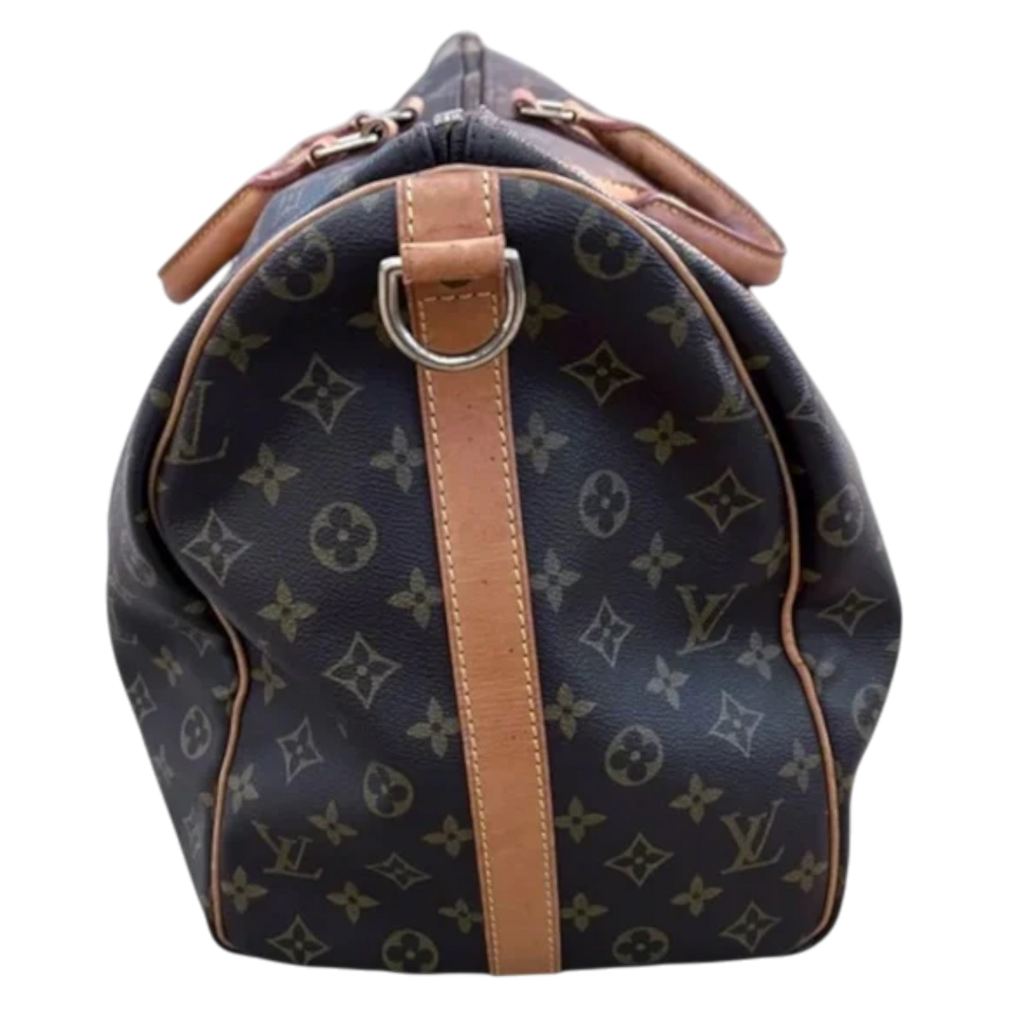 Louis Vuitton Keepall Bandolier 50 Monogram Canvas Leather Vintage