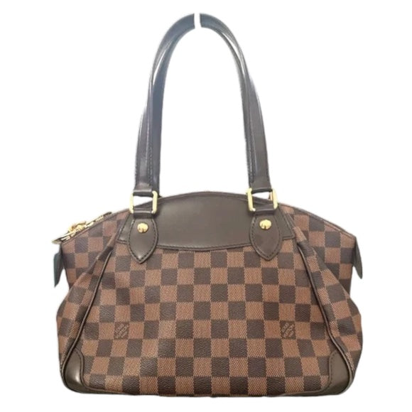 Louis Vuitton  Damier Ebene Verona PM Satchel Bag