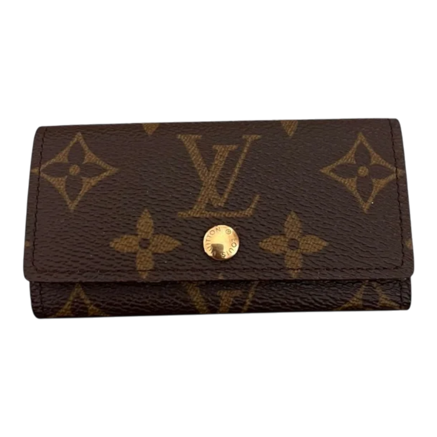 Louis Vuitton Monogram Multicles 4 Ring Key Case