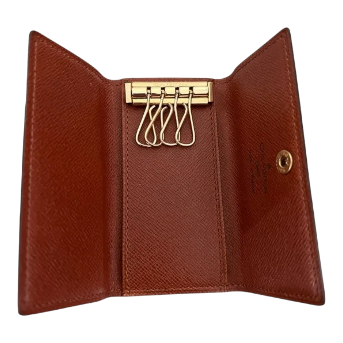 Louis Vuitton Monogram Multicles 4 Ring Key Case