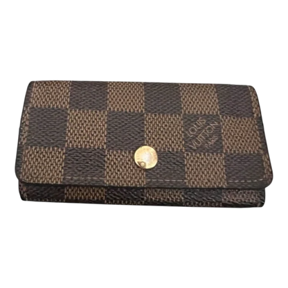 Louis Vuitton Damier Ebene Multicles 4 Ring Key Case