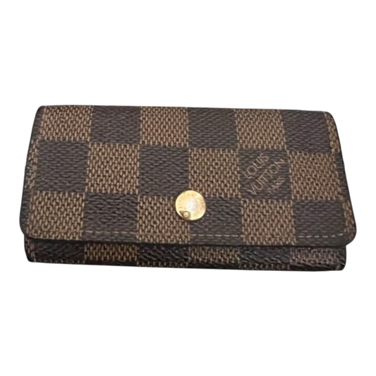 Louis Vuitton Damier Ebene Multicles 4 Ring Key Case