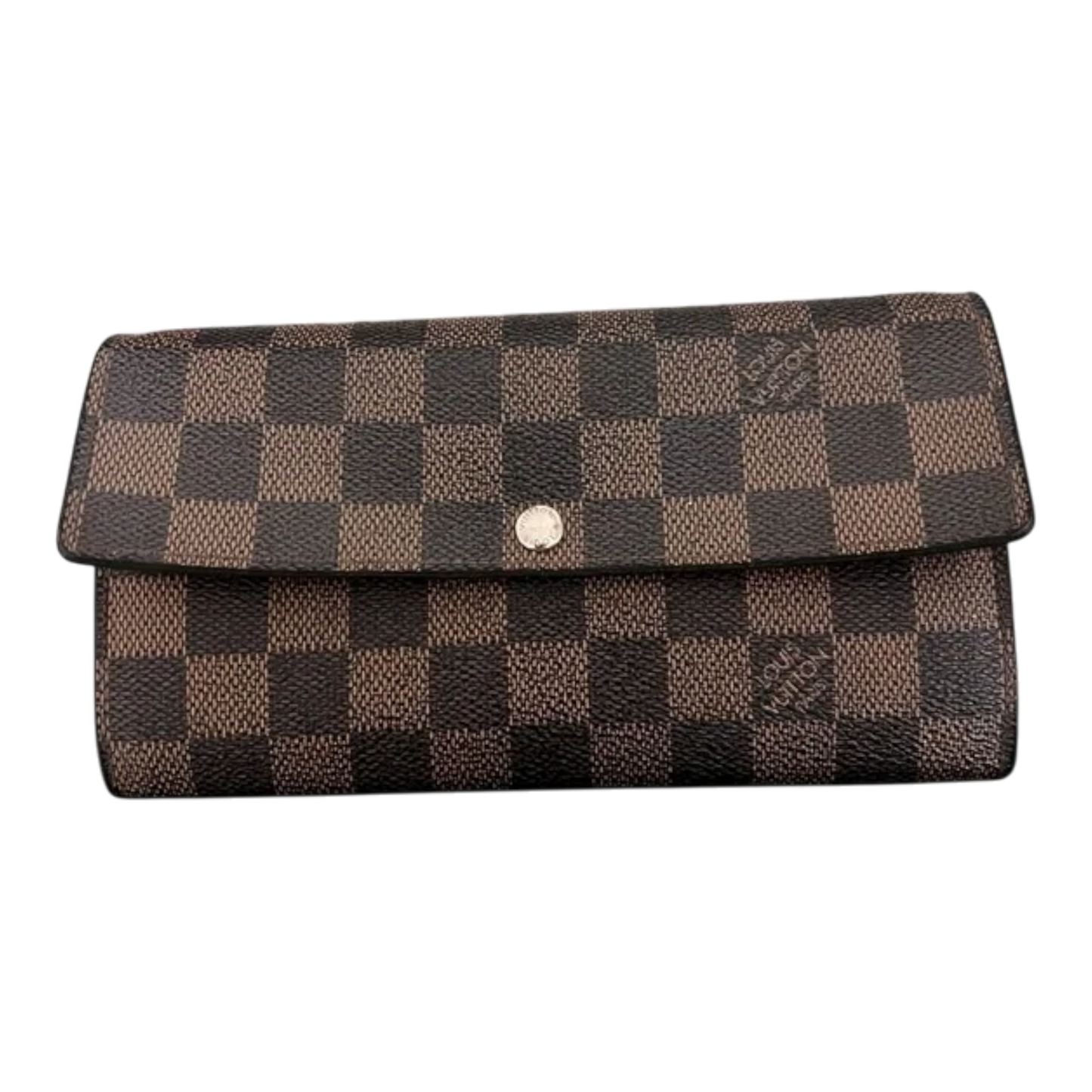 LOUIS VUITTON Damier Ebene Porte Monnaie Wallet