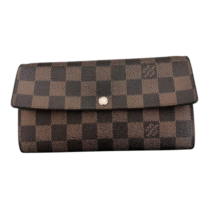 LOUIS VUITTON Damier Ebene Porte Monnaie Wallet