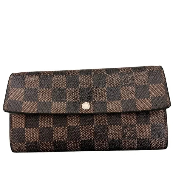 LOUIS VUITTON Damier Ebene Porte Monnaie Wallet