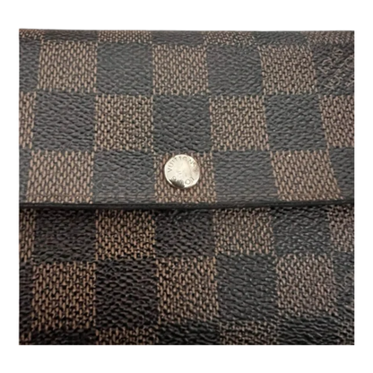 LOUIS VUITTON Damier Ebene Porte Monnaie Wallet